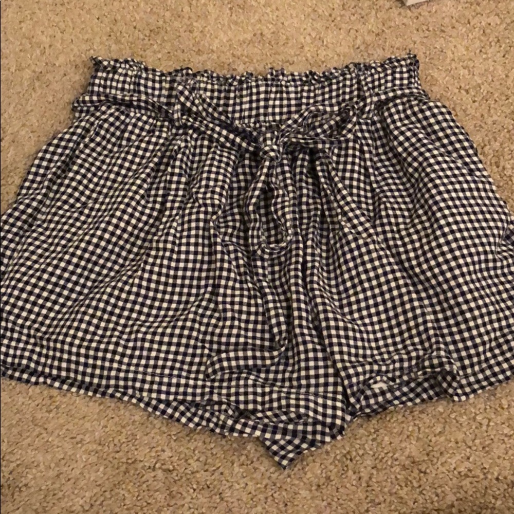 Gingham skort